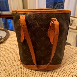 Authentic Louis Vuitton Petit Bucket